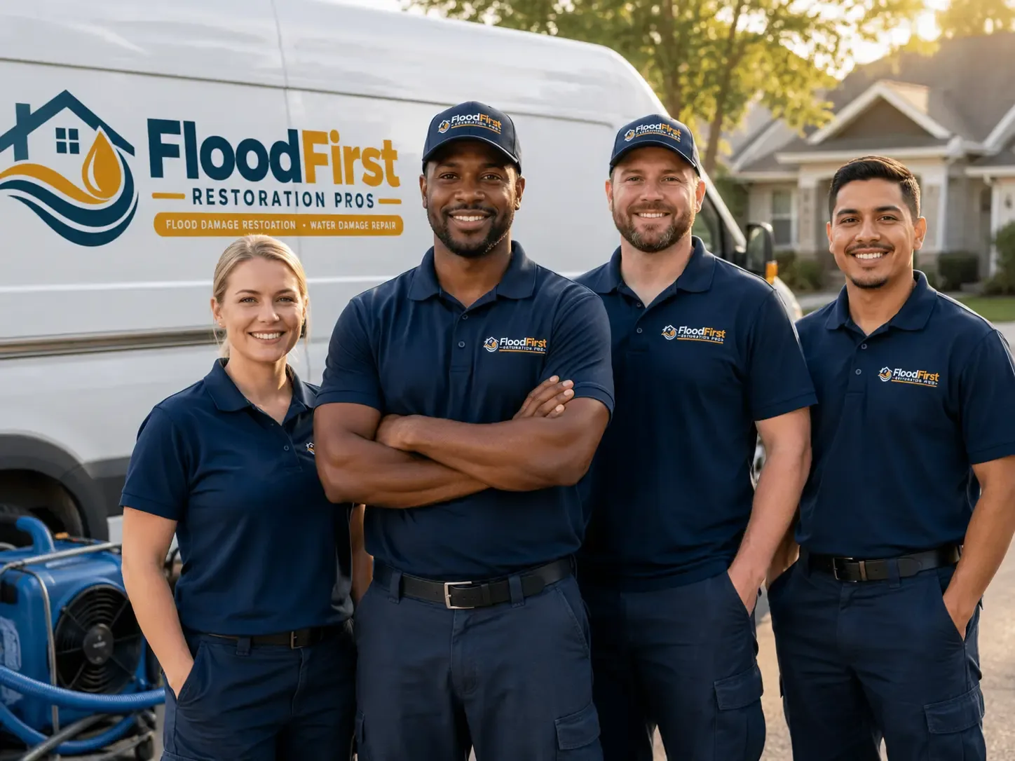 Flood Damage Restoration company in Grass Valley, OR